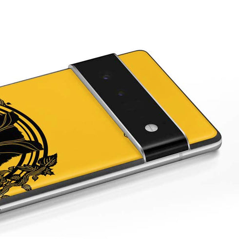 Wizarding Worlds Harry Potter Hufflepuff Illustration Google Pixel 6 Skin